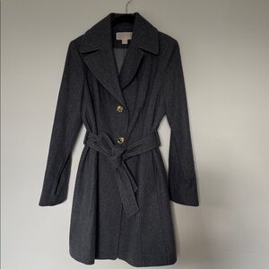 Michael Kors Gray Peacoat